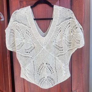Cream sweater, forever 21, size medium